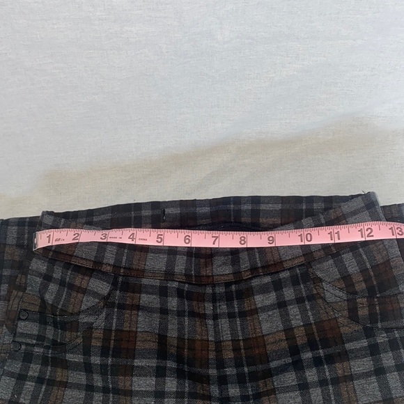 Anthropologie Plaid Legging Pants - Picture 5 of 7